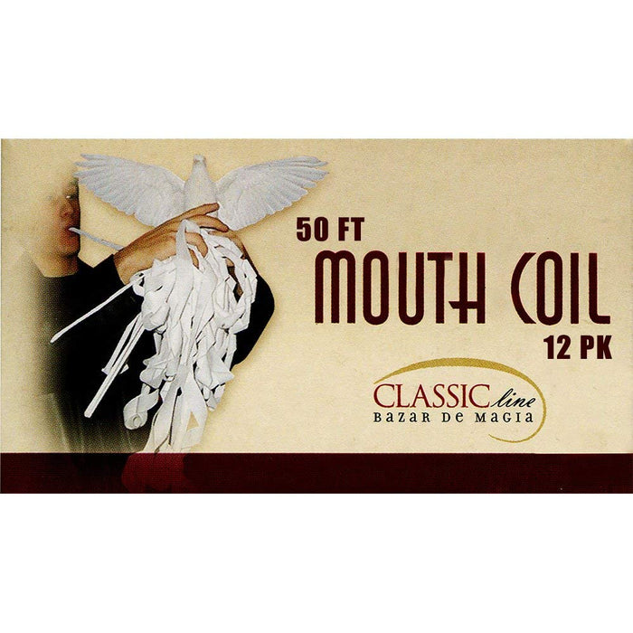 Classic Mouth Coils 12 Pack - 50 ft (Bazar de Magia)