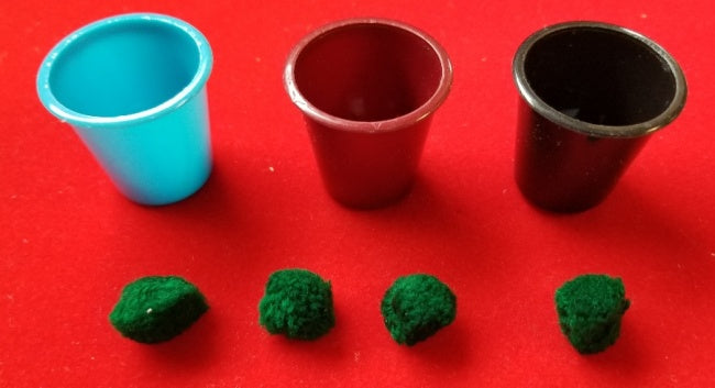 Cups and Balls - Mini Plastic 100 Sets (FT)