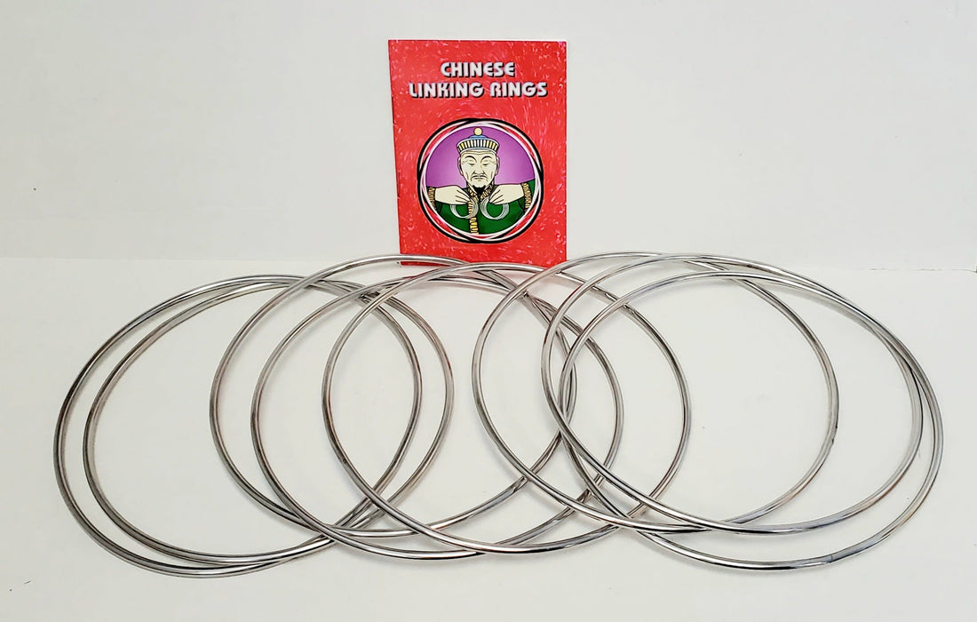 Chinese Linking Rings - 8" S.S. (FT)