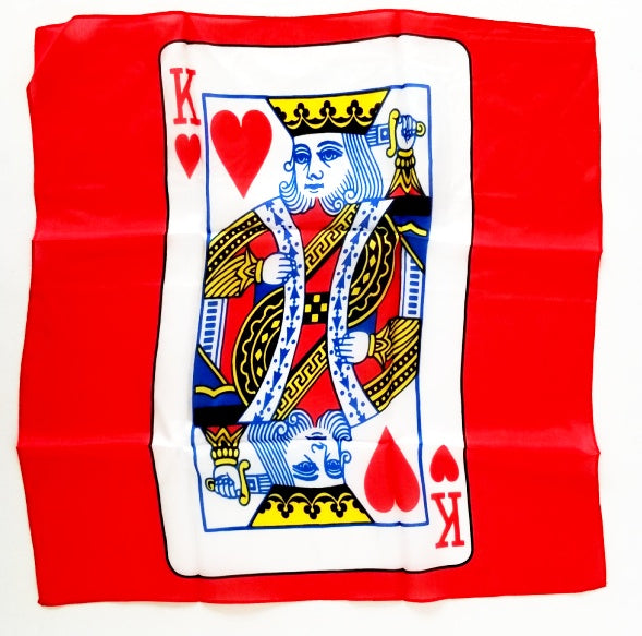 Card Silk - King of Hearts 18" (Goshman)