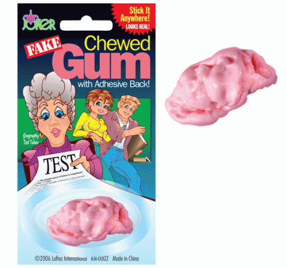 Fake Chewed Gum - Pack of 12