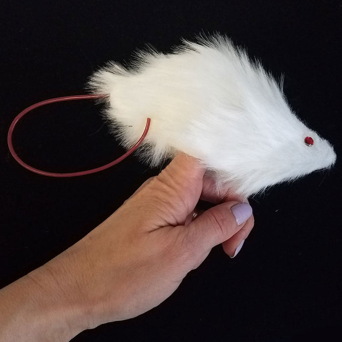 Finger Mouse Puppet (E-ZX) - White