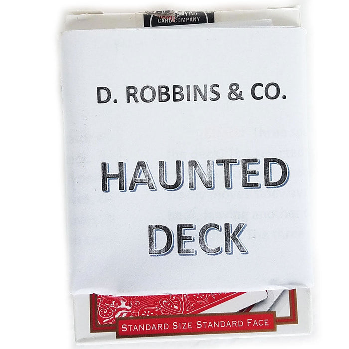 Haunted Deck Bicycle Poker (E-Z) - Red