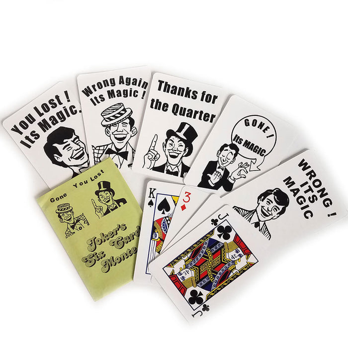 Jokers Six Card Monte (EZ-X)