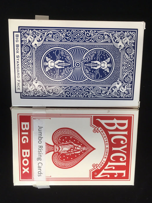 Rising Card Jumbo Bicycle Stage Size