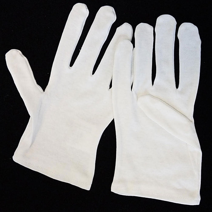 White Cotton Gloves