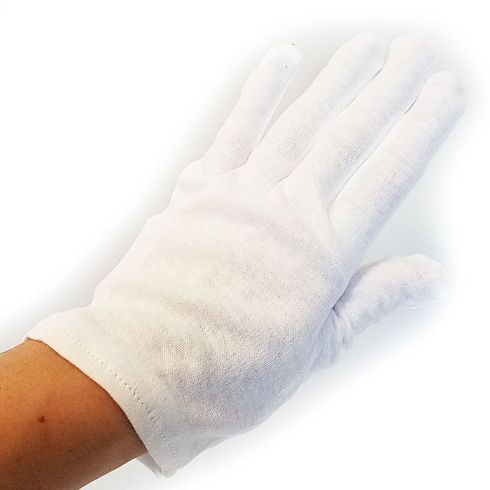 White Cotton Gloves