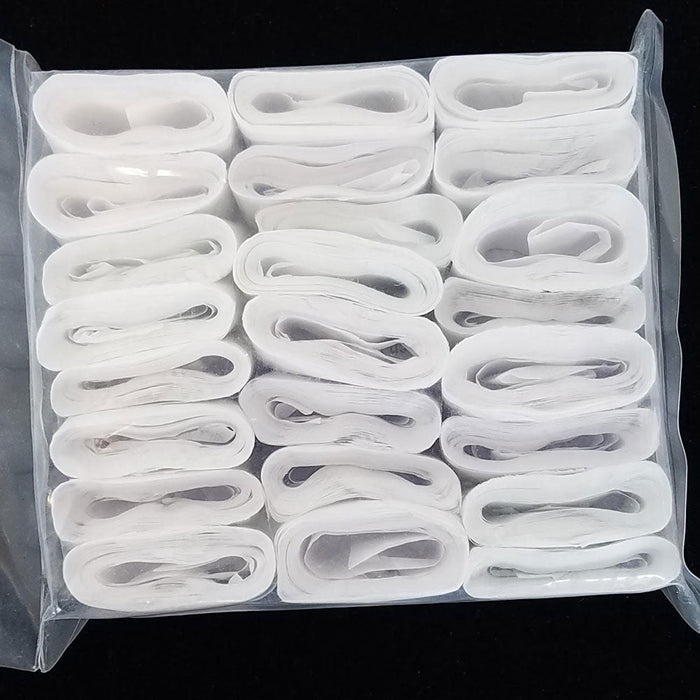 Mouth Coils - Regular Cresey 25 ft - White - Pack of 12