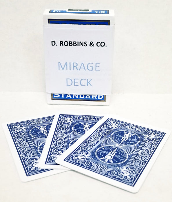 Mirage Bicycle Poker Deck (E-Z) - Improved - Blue backs