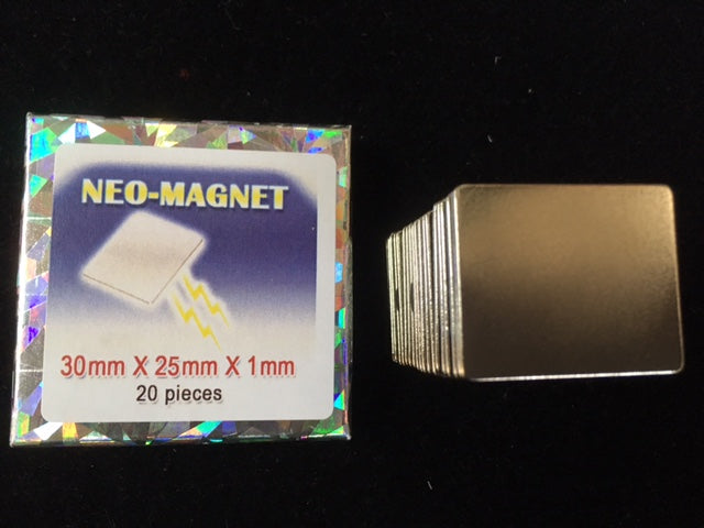 Neo Magnet - 1.18" x .98" x .04" (VDF)
