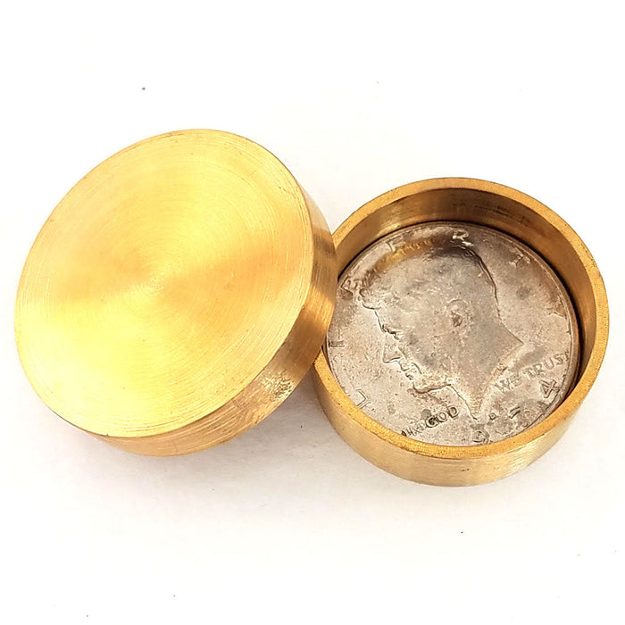 Okito Coin Box - Brass (FT)