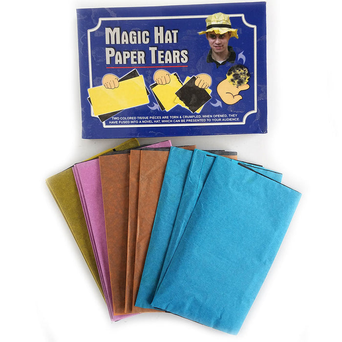 Hat Paper Tears - Pack of 12 - Bonnet (FT)