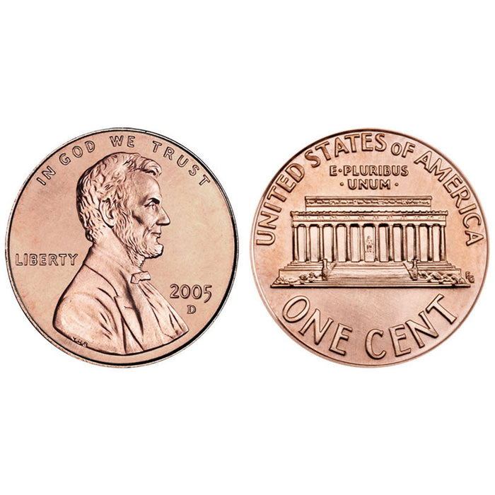 Real Coins - Penny - Roll of 50