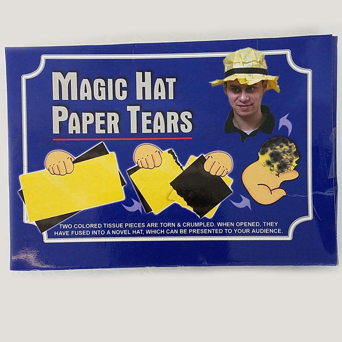 Hat Paper Tears - Set of 12 - Santa (FT)