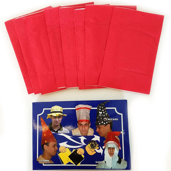 Hat Paper Tears - Set of 12 - Santa (FT)