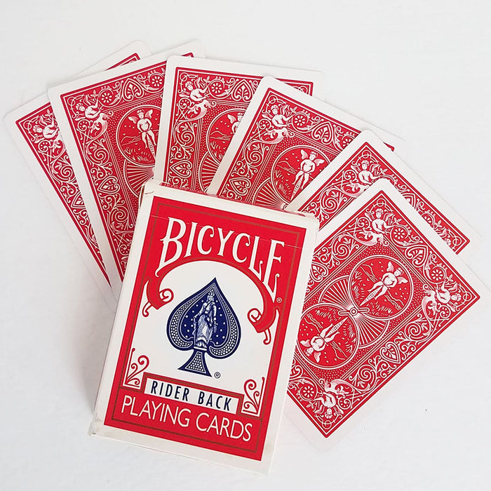 Svengali Deck - Bicycle Standard Poker (E-Z) - Red