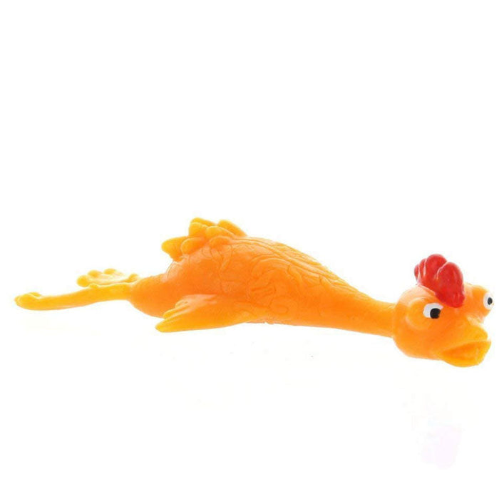 Stretchy 4.5 inches Slingshot Chicken - Pack of 12