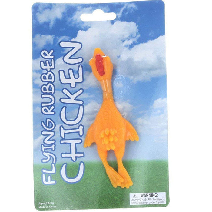 Stretchy 4.5 inches Slingshot Chicken - Pack of 12