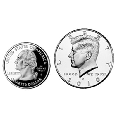 Super Quarter to Half - US $0.25 to $0.50