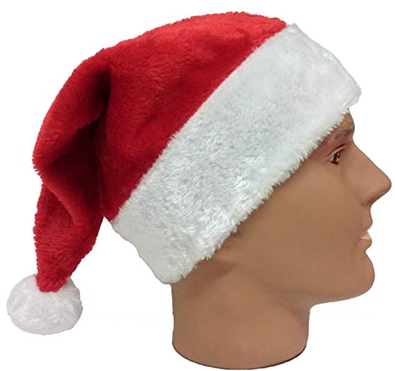 Santa Hat Plush - Adult