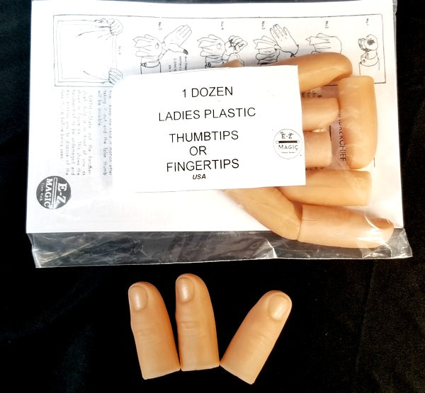 Thumb Tip - Plastic (EZ) - Ladies' Size - Pack of 12