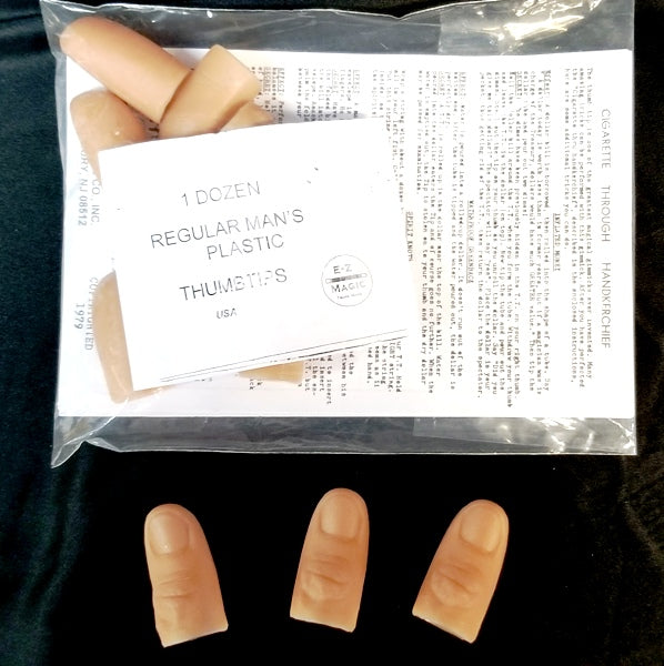 Thumb Tip - Plastic (EZ) - Regular Size - Pack of 12
