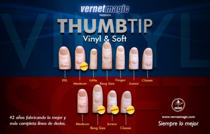 Vernet Thumb Tip - Soft - Junior - Pack of 12