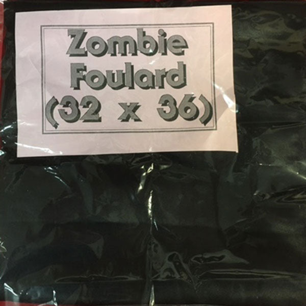 Zombie Foulard 32" x 36" Black (FT)