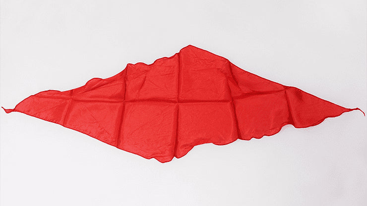 Diamond Cut Silks 36" (22" x 48") - Red