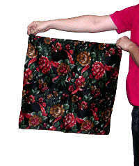 Flower Production Foulard with Bouquets (FT)