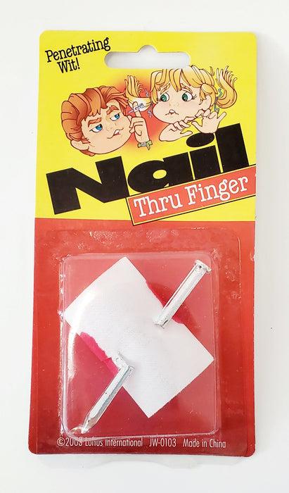 Nail Thru Finger Pack of 12
