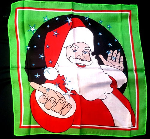 Santa Happy Silk - 18"