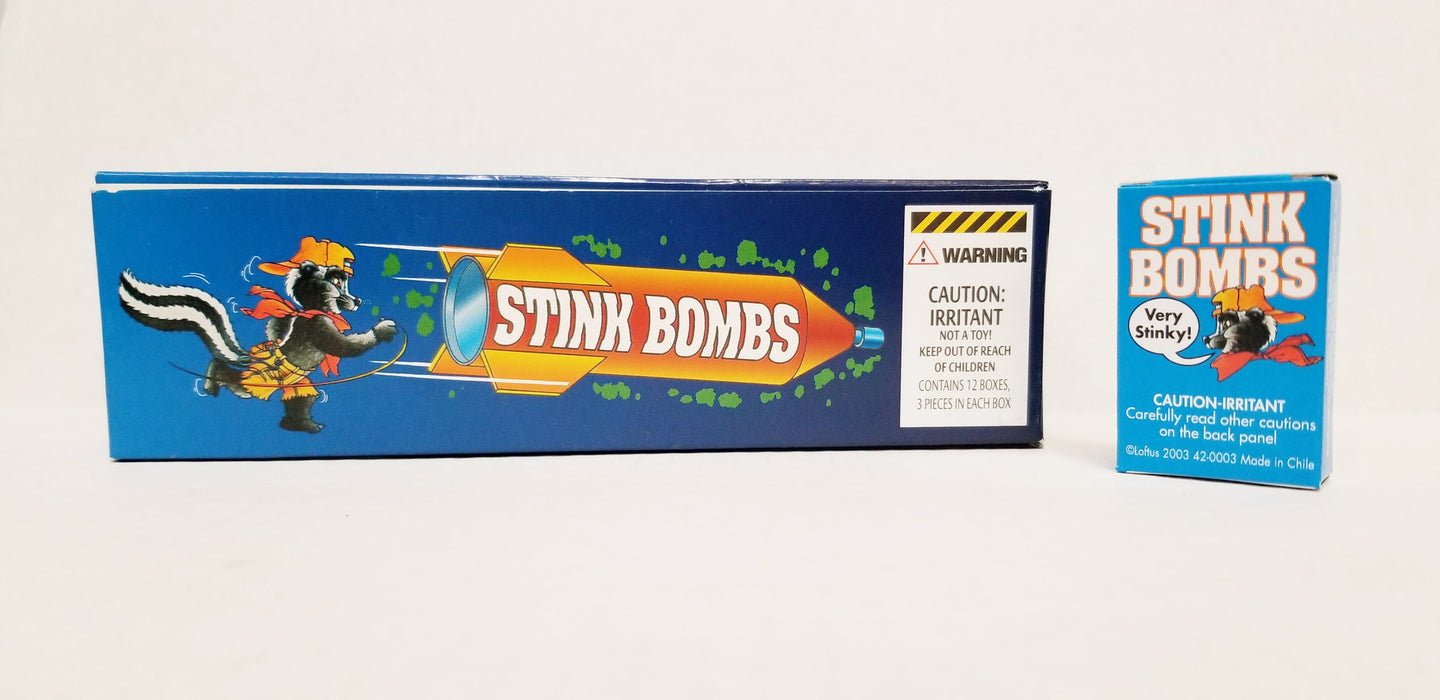 Stink Bombs - Pack of 12